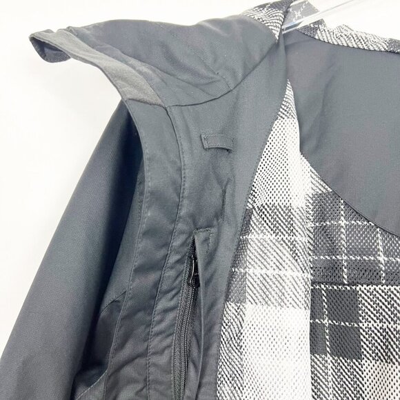 Burton DryRide Hooded Lightweight Jacket Black w/Plaid Lining. Men's Size XL - Picture 8 of 16